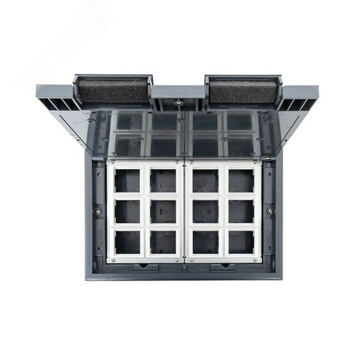 Лючок напольный с изменяемой глубиной C-Line 24 (с приборной рамкой) - фото 13