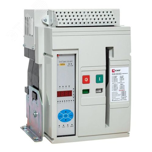 Изображение товара Выключатель автоматический ВА-450 1600/1600А 3P 55кА стационарный (шт)