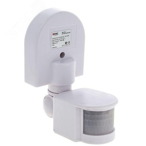 Изображение товара Датчик движения ИК настенный 1200Вт 180 градусов до 12 м IP44 MS-16C PROxima (шт)