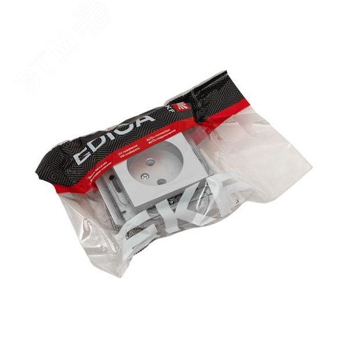 Эпика Механизм розетки 16А без заземления без шторок алюминий EKF - фото 10