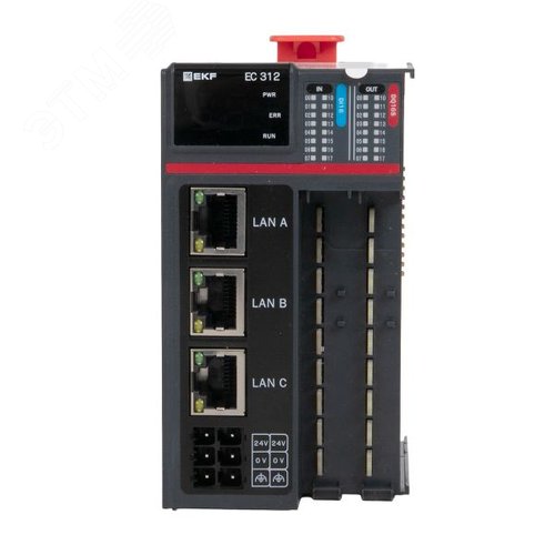 Программируемый логический контроллер (ПЛК) EC312 токоподающий D-CARD - фото 3