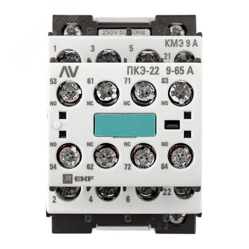 Комплект КМЭ 9А 1NC 230В АС с дополнительными контактами 2НО+2НЗ EKF AVERES - фото 3