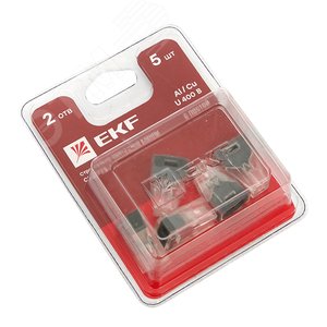 Строительно-монтажная клемма СМК 773-102 2 отверстия 1,0-2,5мм2 блистер (5шт.) PROxima - фото 2