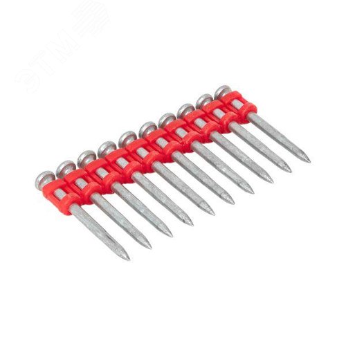 Кованые гвозди по бетону, металлу Bullet Type диаметр 3 мм длина 38 мм, цинкование (250 шт.) EKF - фото 3