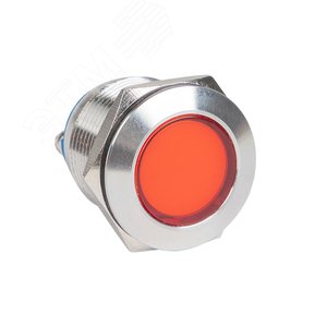 Лампа красная сигнальная S-Pro67 19 мм 230В
