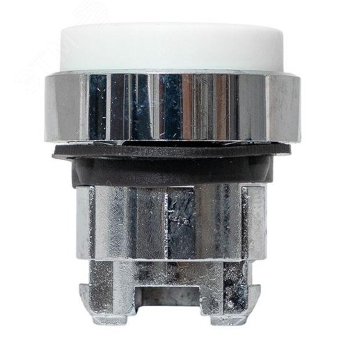 Исполнительный механизм кнопки XB4 белый выпирающая возвратный без фиксации, без подсветки IP65 - фото 3