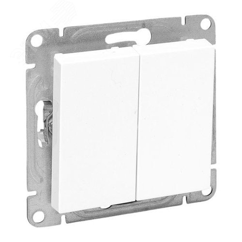 Изображение товара Эпика Механизм выключателя 2кл. белый EKF (шт)
