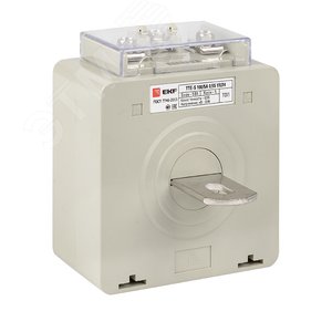 Трансформатор тока ТТЕ-A-100/5А с клеммой напряжения класс точности 0,5S PROxima - фото 1