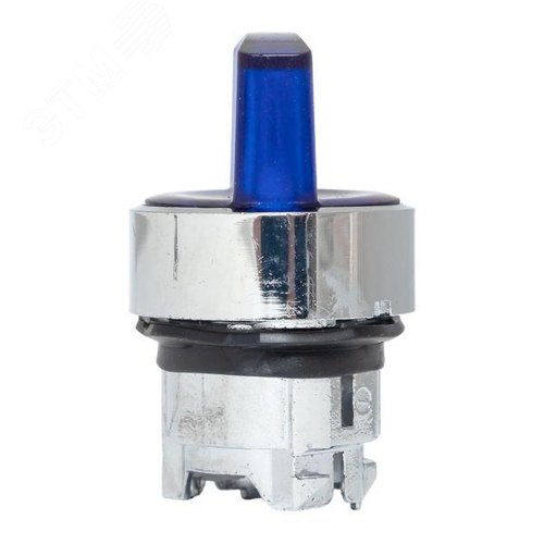 Механизм переключателя исполнительный ХB4 синий на 2 положения с фиксацией без подсветки с короткой ручкой PROxima - фото 6