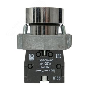 Кнопка BA51 желтая NO IP65 PROxima - фото 3