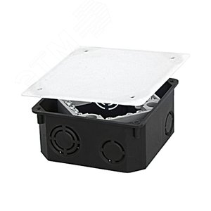 Коробка распаячная КМТ-010-022 для подштукатурного монтажа с клеммником и крышкой (100х50) PROxima