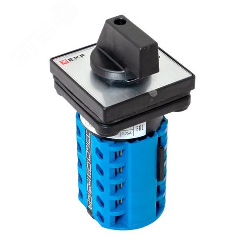 Переключатель кулачковый ПК-1-103 10А 3P 0-1-2-3 IP65 EKF - фото 6