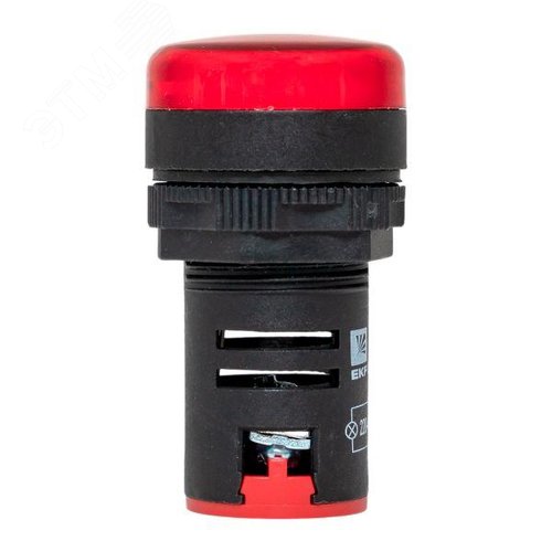 Матрица светодиодная AD16-22HS красный 220-400 В AC/DC - фото 3