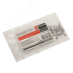 Наконечник штыревой втулочный НШв 1.5-8 (уп.50шт) PROxima - фото 2