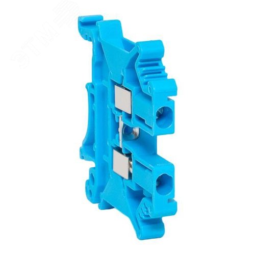 Клемма проходная винтовая UT 2.5 мм2 синяя EKF - фото 2