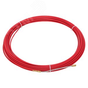 Протяжка кабельная стеклопруток 3.5 мм со смен. наконеч., 30 м - фото 1