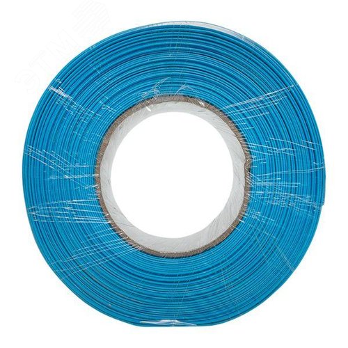 Термоусаживаемая трубка ТУТ нг 60/30 синяя рулон PROxima - фото 4