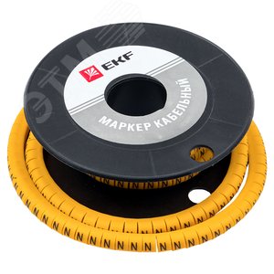 Маркер кабельный 6.0кв.мм N (350ед) (ЕС-3) - фото 3