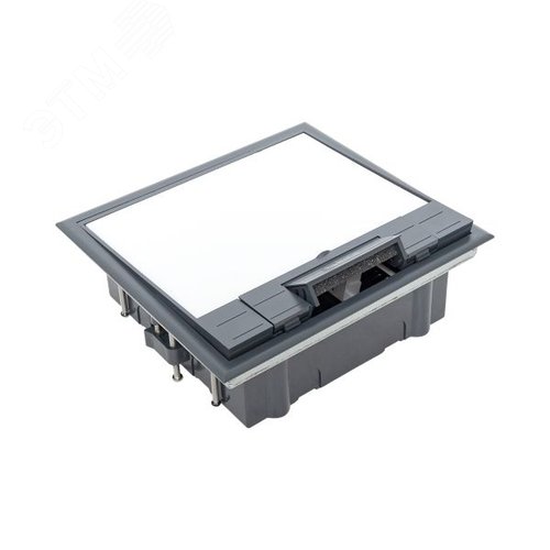 Лючок напольный с изменяемой глубиной C-Line 12 (с вертикально расположенной приборной рамкой) - фото 10