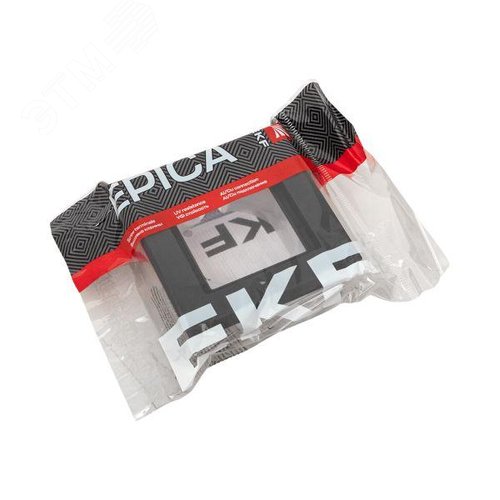 Эпика Рамка 1-местная IP44 черный пластик EKF - фото 8