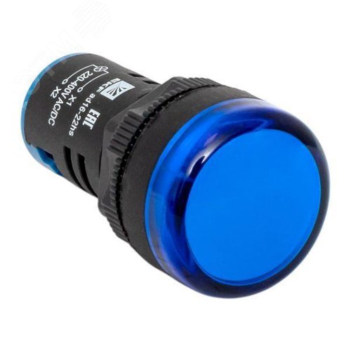 Матрица светодиодная AD16-22HS синяя 220-400В AC/DC - фото 1