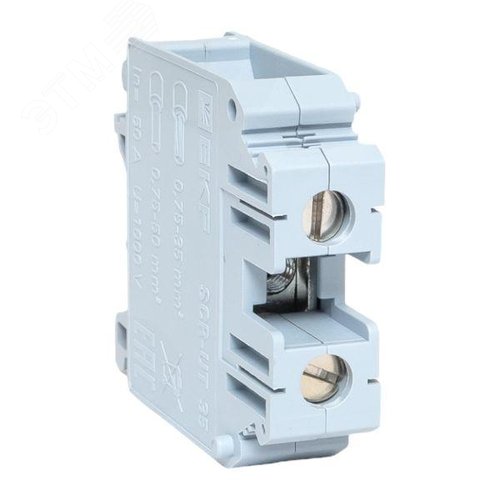 Изображение товара Клемма проходная винтовая UT 35 мм2 серая EKF (шт)