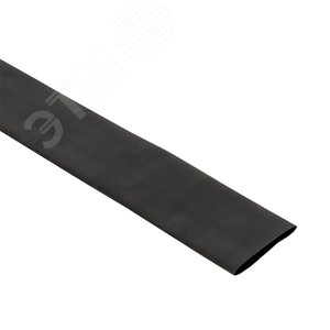 Термоусаживаемая трубка ТУТк с клеевым слоем нг 50/17 черная в отрезках по 1м PROxima - фото 1