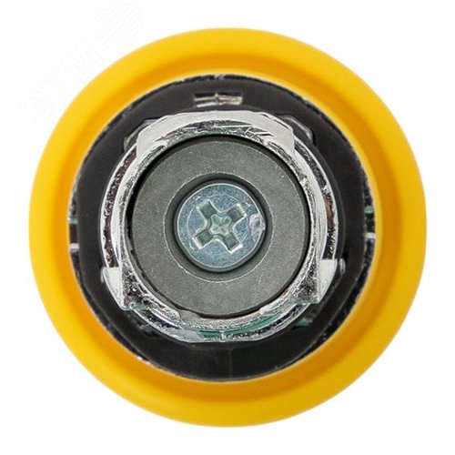 Механизм кнопки исполнительный XB4 Грибок желтый возвратный без фиксации без подсветки IP65 - фото 5