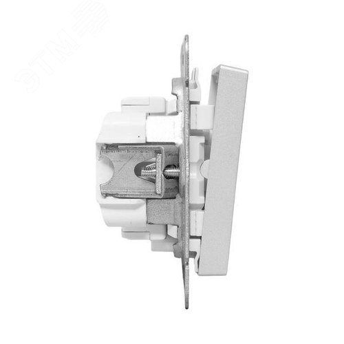 Эпика Механизм выключателя 2кл. с подсветкой алюминий EKF - фото 3