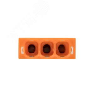 Строительно-монтажная клемма СМК 2273-243 (с пастой) 3 отверстия 0,5-2.5 мм2 блистер (5шт.) PROxima - фото 2