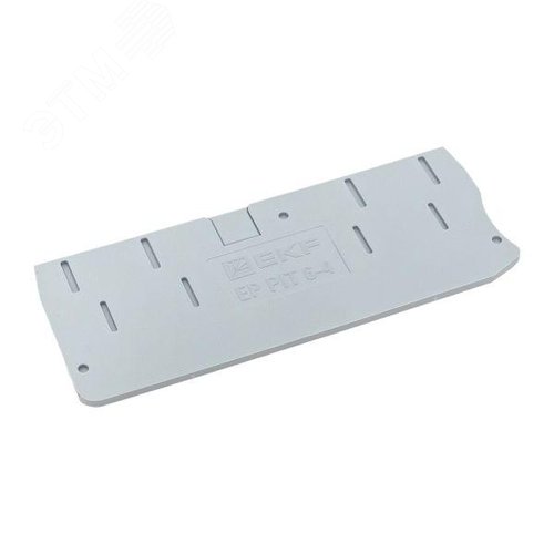 Заглушка для 6 Push-in 4 вывода серая - фото 1