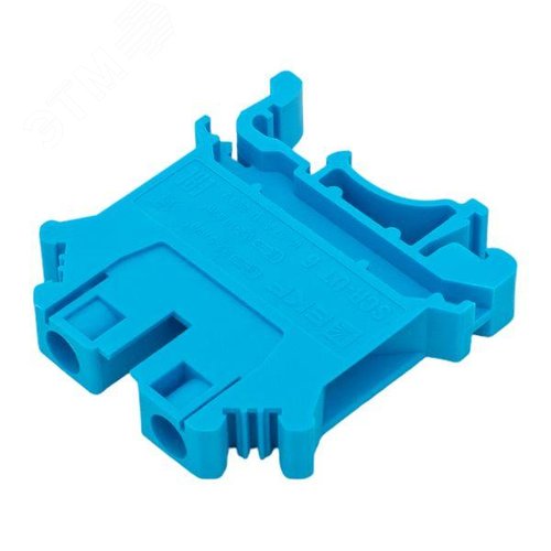 Клемма проходная винтовая UT 6 мм2 синяя EKF - фото 8