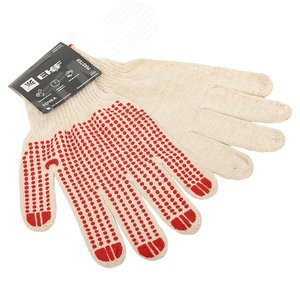 Перчатки рабочие ТОЧКА с ПВХ-покрытием (размер 10) - фото 2