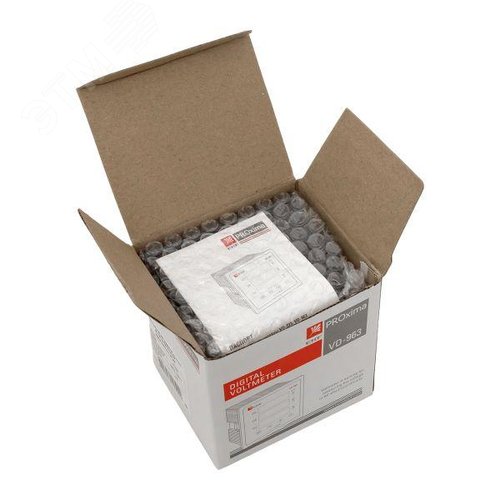 Вольтметр цифровой на панель 96х96 трехфазный PROxima - фото 10