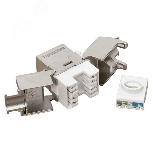 Модуль Keystone TERACOM CS Cat.6A экранированный STP 110 IDC 180 градусов самозажимной (Toolless) - фото 6