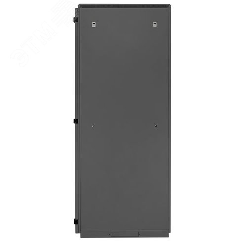 Шкаф напольный 19'' TERACOM PRO 42U 600х800 мм    двери стеклянная с замком-ручкой и металлическая  чёрный - фото 3