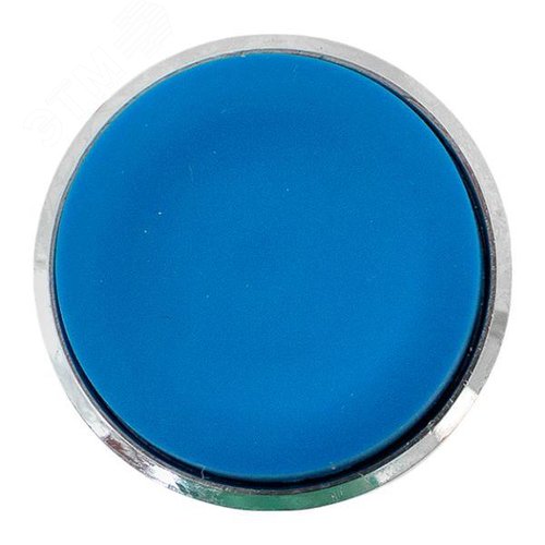 Исполнительный механизм кнопки XB4 синий выпирающая возвратный без фиксации, без подсветки IP65 - фото 2