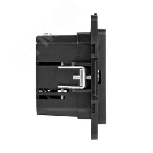 Стокгольм Механизм Розетки USB 2-местной 2,1А черный - фото 2