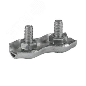 Изображение товара Зажим для троса двойной Duplex (3мм) (шт)