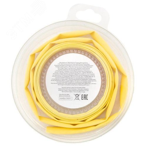 ТУТ нг 6/3 желтая ролик 2 м EKF - фото 3