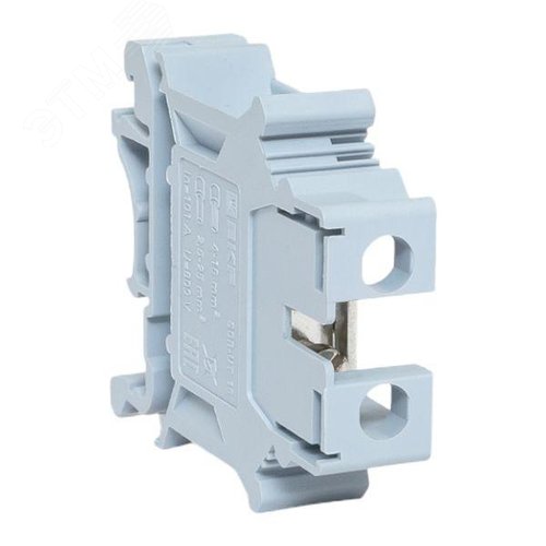 Изображение товара Клемма проходная винтовая UT 16 мм2 серая EKF (шт)