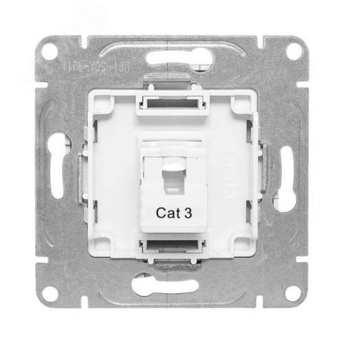 Эпика Механизм розетки RJ11 алюминий EKF - фото 4