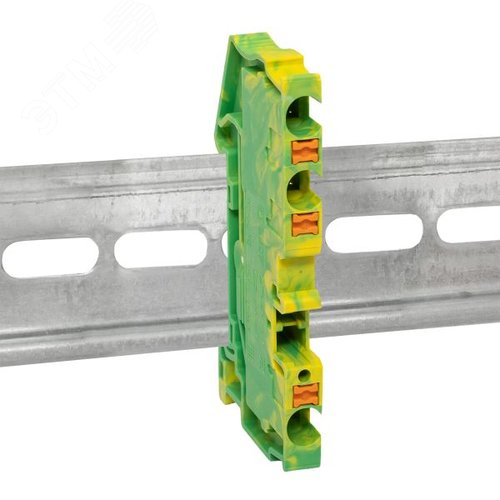 Клемма заземления Push-in 4 мм2 3 вывода EKF - фото 2