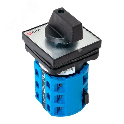 Переключатель кулачковый ПК-1-102 25А 2P 0-1-2-3 IP65 EKF - фото 6