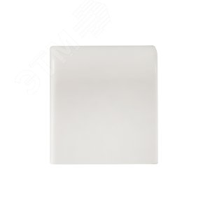 Заглушка (25х16) (4 шт) Plast Белый ecw-25-16x4 EKF - 2