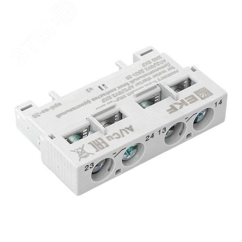 Дополнительный блок контактов фронтальный АПД/GV2 ДКП-20 2НО EKF - фото 8