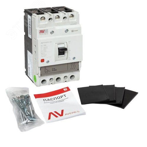 Выключатель автоматический AV POWER-1/3  16А 80kA TR AVERES - фото 11