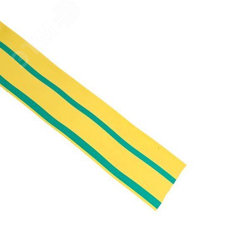 Трубка термоусаживаемая ТУТ нг 40/20 жел-зел рулон PROxima - фото 5
