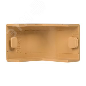 Угол внешний (20х10) (4 шт) Plast под светлое дерево - фото 2