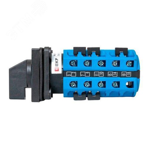 Переключатель кулачковый ПК-1-103 25А 3P (0-1-2-3) IP65 - фото 5